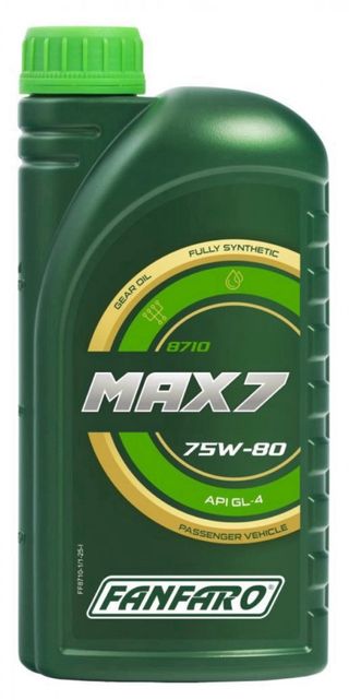 2 Litros de Aceite FANFARO MAX 7 75W-80 GL-4