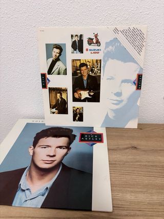 Vinilo Rick Astley Hold Me In Your Arms