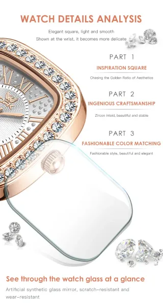 Reloj OPK Mujer Dorado y Plateado