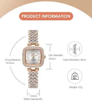 Reloj OPK Mujer Dorado y Plateado