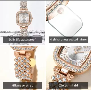 Reloj OPK Mujer Dorado y Plateado