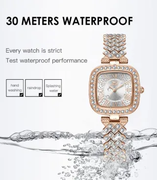 Reloj OPK Mujer Dorado y Plateado