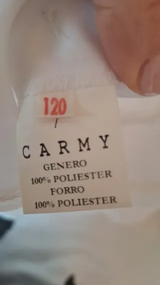 Vestido de Comunión con bolso, cancan y diadema.