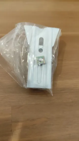 Soporte techo riel cortina extensible