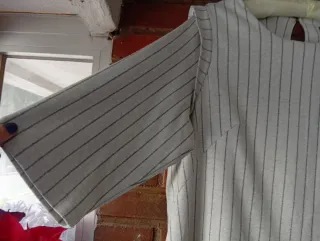 Vestido Venca Talla XL Rayas Finas