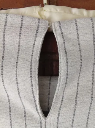 Vestido Venca Talla XL Rayas Finas