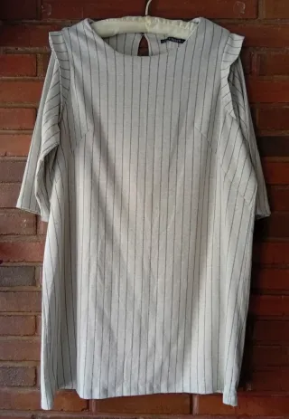 Vestido Venca Talla XL Rayas Finas