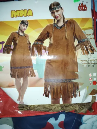 Disfraz India Talla L