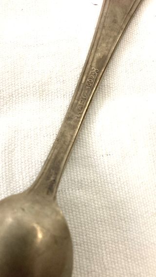 Set posate vintage argentone punzonato