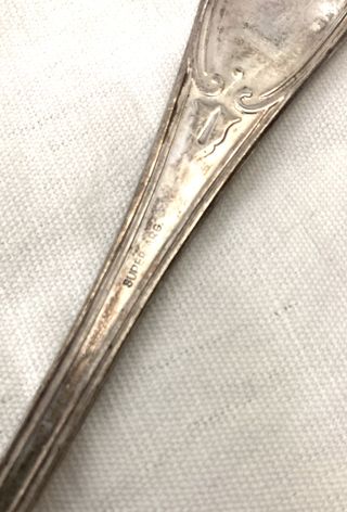 Set posate vintage argentone punzonato