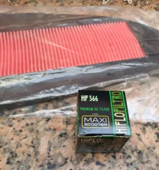 Filtro Aceite Hiflofiltro HF566 Kymco Maxi Scooter