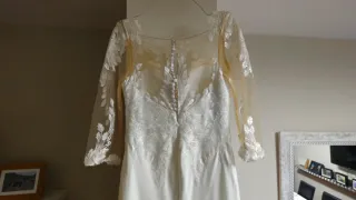Vestido de Novia Moderno Talla 36