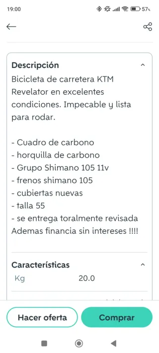 Bicicleta de carretera