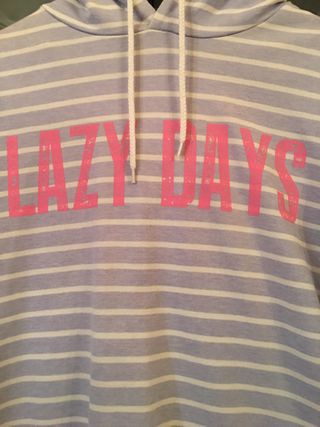 Sudadera a rayas LAZY DAYS