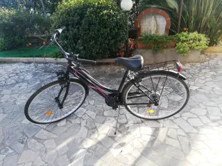 Bicicletta da donna nera
