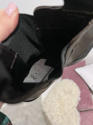 Botas Chelsea Marrones Zara