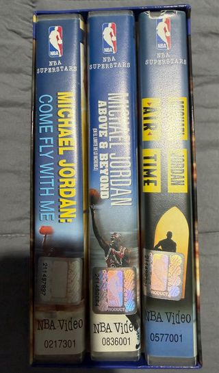 VHS Michael Jordan Coleccionismo - Chicago Bulls