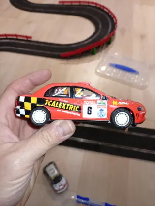 Coche Scalextric Mitsubishi Lancer Evo VII