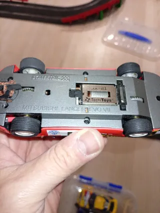 Coche Scalextric Mitsubishi Lancer Evo VII