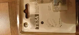 Pack 2 Pomos TESA Dormitorio/Baño