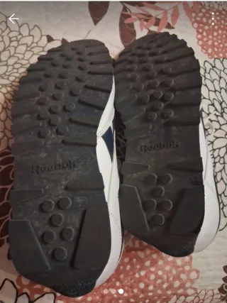 Deportivas Reebok Blancas y Azules