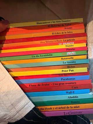 Colección libros Disney.