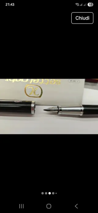 Set 2 Penne Stilografiche Parker Latitude GT e IM