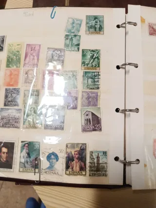 Dos álbumes de sellos