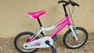 Bicicleta infantil rosa 7 años