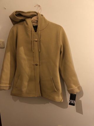 Chaqueta Zara Beige Talla S