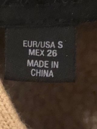 Chaqueta Zara Beige Talla S