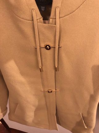 Chaqueta Zara Beige Talla S