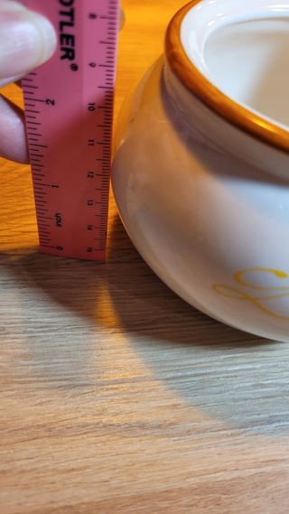 Jarrón de cerámica con tapa Jerez