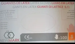 Guantes de látex Newmar Talla S. Últimas unidades