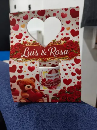 Taza personalizada Luis & Rosa