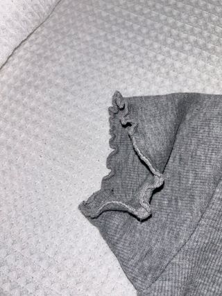 Pull&Bear Camiseta Manga Corta Gris Talla XS