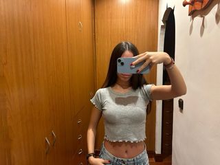 Pull&Bear Camiseta Manga Corta Gris Talla XS