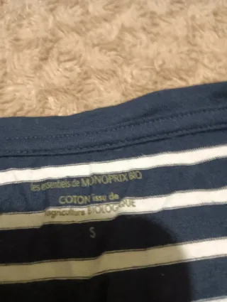 Vestido rayas azul y blanco