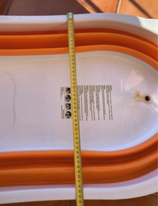 Vaschetta pieghevole per bambini arancione