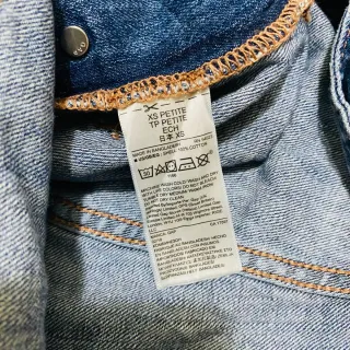 Salopette vintage in denim donna