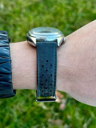 Reloj Seiko 5 Automático Vintage azul sunburst