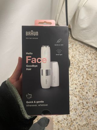 Depiladora Facial Braun Mini