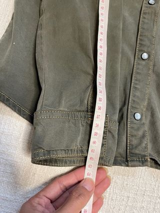 Camisa Zara 1975 Verde Militar