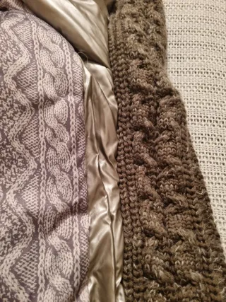 Giaccone donna color Perla