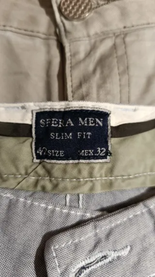 Pantalones GREEN COAST Beige Talla 44