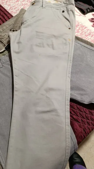 Pantalones GREEN COAST Beige Talla 44