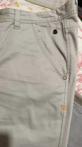 Pantalones GREEN COAST Beige Talla 44