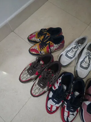 Pack 7 Zapatillas Carolina Herrera con uso