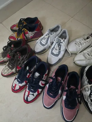 Pack 7 Zapatillas Carolina Herrera con uso