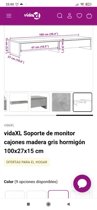 Soporte monitor.